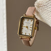 Wholesale Female Student Belt Watch Alloy Rectangle Pin Buckle Style Simple Fashion Elegant