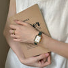 Wholesale Female Student Belt Watch Alloy Rectangle Pin Buckle Style Simple Fashion Elegant
