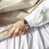 Wholesale Female Student Small Fresh Bracelet Watch Alloy Material Round Dial Printed Logo Literary Retro Style