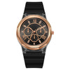 Wholesale Female Students' Fashion Silicone Watch With Rhinestones Round Dial And Sapphire Crystal Glass Mirror Luxury Leisure Style