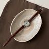 Wholesale Female Students' Retro Simple Metal Disc Watch With Stainless Steel Buckle And Round Dial