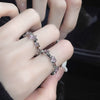 Wholesale Female Sweet Love Open Ring Two Piece Set In Alloy With Heart Shape And Electroplating