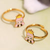 Wholesale Ferris Wheel Cartoon Girl Princess Design Stainless Steel And Titanium Steel Electroplated Jewelry Set For Children And Unisex