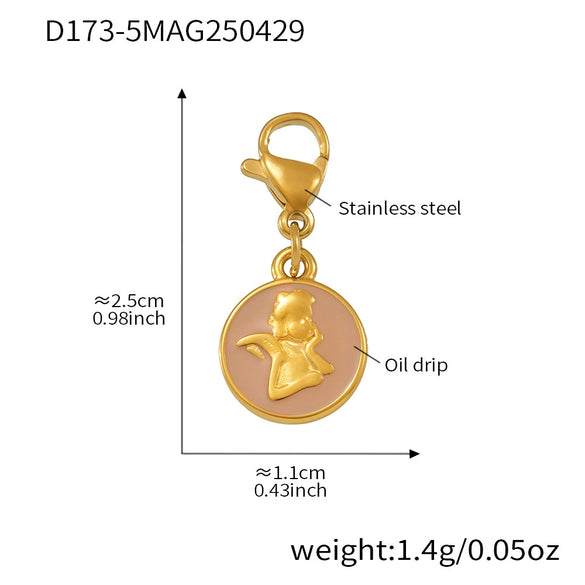 Wholesale Ferris Wheel Devil's Eye Multiaccessory Necklace And Bracelet Set For Women Fashion Stainless Steel And Titanium Steel Electroplated Jewelry