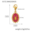 Wholesale Ferris Wheel Devil's Eye Multiaccessory Necklace And Bracelet Set For Women Fashion Stainless Steel And Titanium Steel Electroplated Jewelry