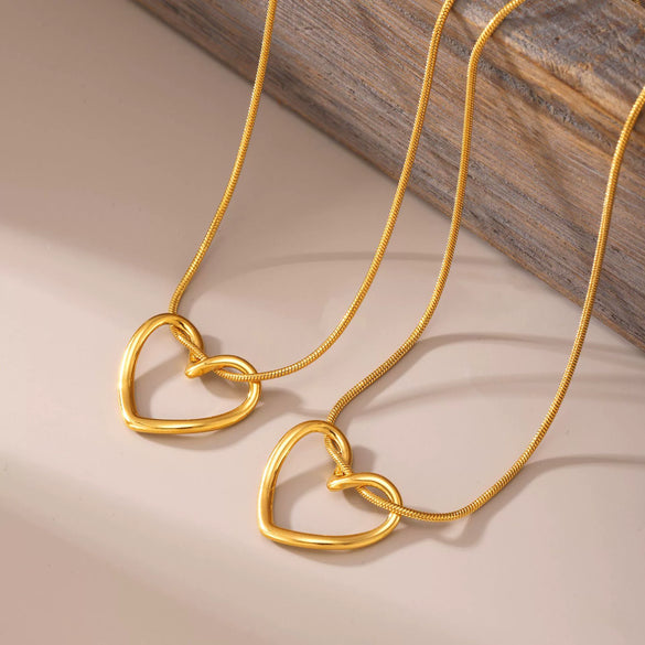 Wholesale Ferris Wheel Geometric Light Luxury Style Titanium Steel And Stainless Steel Electroplated Women's Collarbone Necklace Accessories