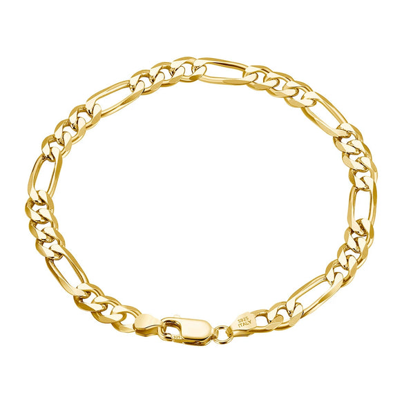 Wholesale Figaro Chain Necklace S925 Sterling Silver Geometric Style Electroplated