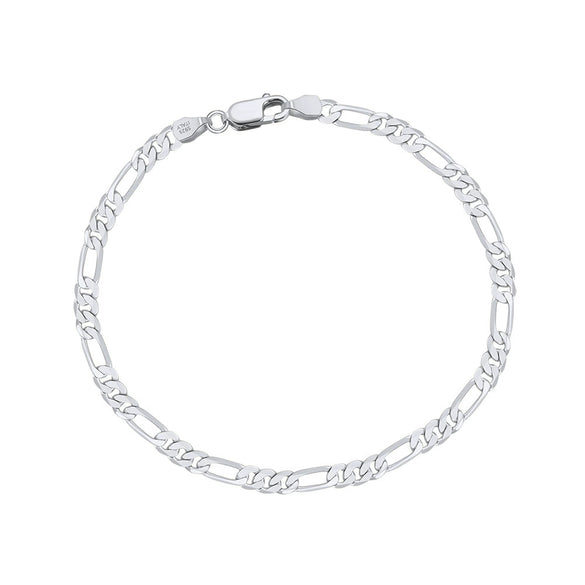 Wholesale Figaro Chain Necklace S925 Sterling Silver Geometric Style Electroplated