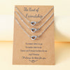 Wholesale Fine Throwing Oil Pressure Heart Shaped Knot Buckle Necklace In Stainless Steel With Polished And Handmade Treatment