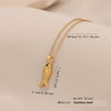 Wholesale Fish Shaped Stainless Steel Pendant Clavicle Chain Jewelry With Personalized Style