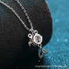 Wholesale Fish Zodiac Animals Sterling Silver 925 Necklace Plated Pt950 Electroplating