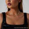 Wholesale Fishbone Animal Zodiac Style Gold Plated Copper Necklace With Electroplating