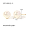 Wholesale Fishtail Geometric Stainless Steel Ear Clips For Women Electroplated