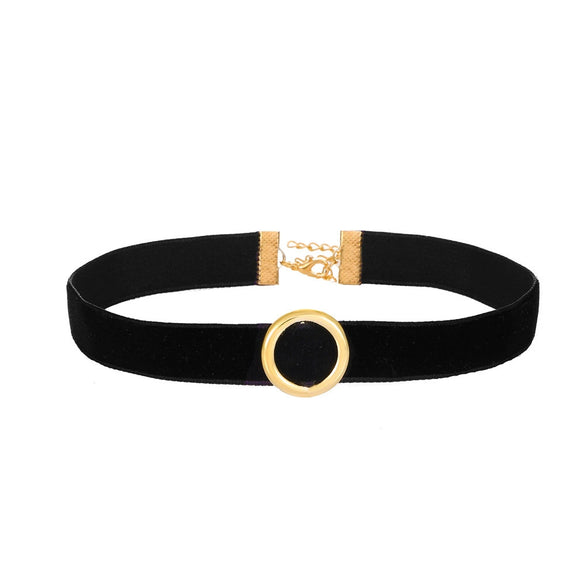 Wholesale Flannel Alloy Jewelry Women Gothic Loli Choker With Animal Zodiac And Flower Geometric Patterns
