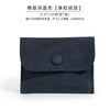 Wholesale Flannel And Velvet Jewelry Storage Bags With Anti Oxidation Buttons And Silk Screen Printing