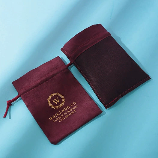 Wholesale Flannel Drawstring Jewelry Packaging And Storage Bag