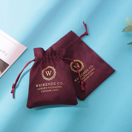 Wholesale Flannel Drawstring Jewelry Packaging And Storage Bag