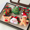 Wholesale Flannel Handmade Christmas Hair Loop Headwear For Women With Elk And Cartoon Elements