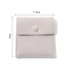Wholesale Flannel Jewelry Storage Bag With Snap For Rings Necklaces And Earrings