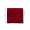Wholesale Flannel Jewelry Storage Bag With Snap For Rings Necklaces And Earrings