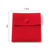 Wholesale Flannel Jewelry Storage Bag With Snap For Rings Necklaces And Earrings