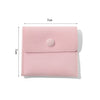 Wholesale Flannel Jewelry Storage Bag With Snap For Rings Necklaces And Earrings