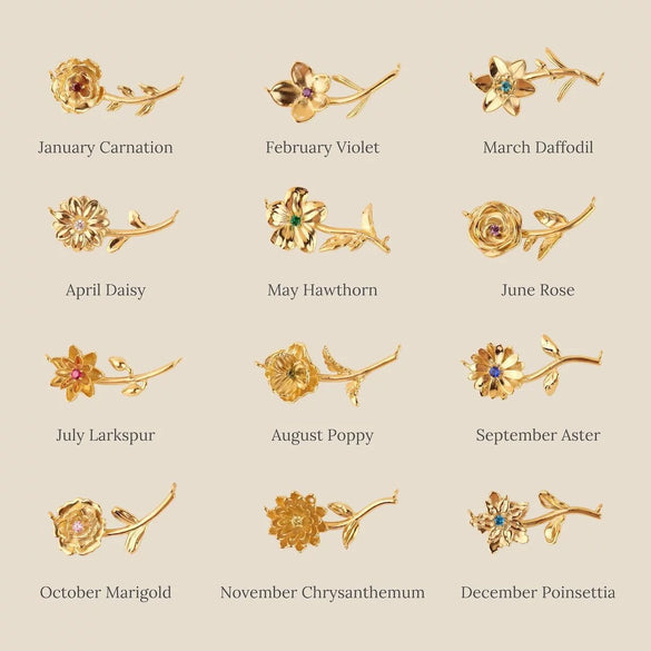 Wholesale Flower Pendant Necklace Copper Gold Plated Decorative Three Dimensional Leaves Design