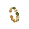 Wholesale Flower Stainless Steel Open Ring With Daisy Design And Electroplating Treatment For Women