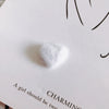 Wholesale Fluffy Flannel Peach Heart Diy Hair Clip Accessories Material In Candy Color With Environmental Protection Treatment