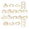 Wholesale Foot Ring Fashion Love Feather Leaves Crescent Geometric Style Zinc Alloy Electroplated Women's
