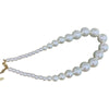 Wholesale French Retro Gradient Pearl Necklace With Geometric Design