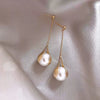 Wholesale French Retro Pearl Earrings With 925 Silver Needles Alloy Material Geometric Pattern And Diamondencrusted Design For Women