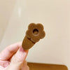 Wholesale French Retro Velvet Flower Pure Handmade Hairpin For Women