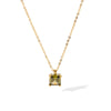 Wholesale French Retro Zircon Devil's Eye Pendant Necklace In Stainless Steel With Pvdp Furnace Real Gold Treatment And Geometric Design For Women