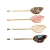 Wholesale Fresh Acetate Ice Cream Shape Hair Side Clips For Girls With Geometric And Plaid Patterns Simple Style