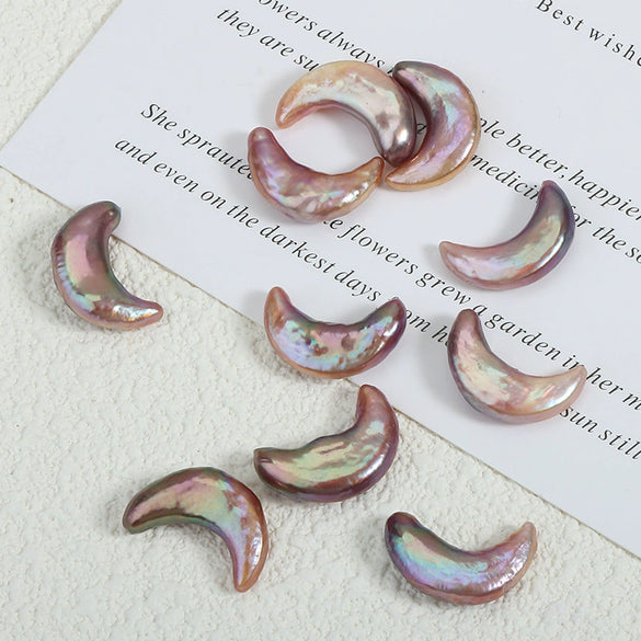 Wholesale Freshwater Baroque Moon Naked Beads For Diy Jewelry