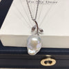 Wholesale Freshwater Baroque Pearl Pendant With Copper Fashionable And Minimalist Style
