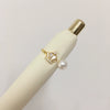 Wholesale Freshwater Pearl And Sea Shell Crown Open Ring Highgloss Natural 5A Grade Goldfilled Copper Accessories Fashion Style For Women