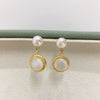 Wholesale Freshwater Pearl And Sea Shell Jewelry Set With Round Shape