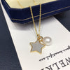 Wholesale Freshwater Pearl Jewelry Set With Natural Sea Shell Starfish Shape Pendant Stud Earrings And Ring
