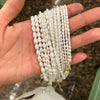 Wholesale Freshwater Pearl Necklace 925 Sterling Silver Millet Beads Geometric Style For Women