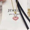 Wholesale Freshwater Pearl Necklace With Love Heart Shaped Pendant Copper Accessories Fashion Ol Style