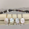 Wholesale Freshwater Pearl Pendant Earrings In Square Baroque Shape