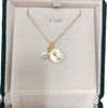 Wholesale Freshwater Pearl Pendant Necklace With Copper Accessories In Rice And Droplet Shapes Minimalist Style