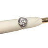 Wholesale Freshwater Pearl Ring Copper Multibead Retro Women's Flat Round And Bun Round Shape Hand Jewelry
