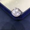 Wholesale Freshwater Pearl Ring Copper Multibead Retro Women's Flat Round And Bun Round Shape Hand Jewelry