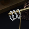 Wholesale Freshwater Pearl Ring Minimalist Unisex Design With Special Shape And Thread Accessory