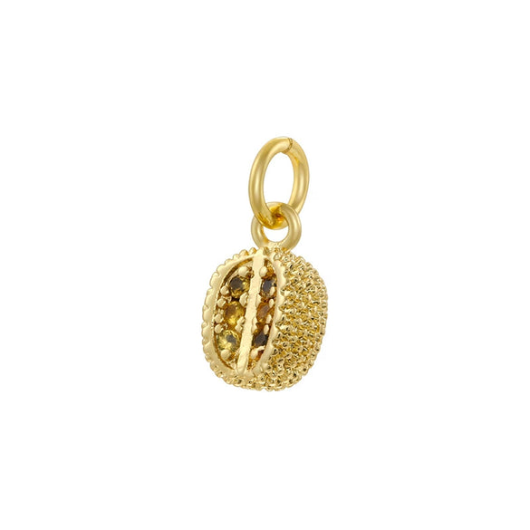 Wholesale Fruit Shaped Copper And Silver Pendant With Zirconia Sweet Style