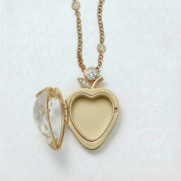 Wholesale Fruit Shaped Copper Electroplated Necklace Unisex Jewelry Accessories