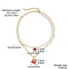 Wholesale Fruitshape Plastic Resin Alloy Jewelry With Electroplating For Women Strawberry Cherry Pendant Necklace